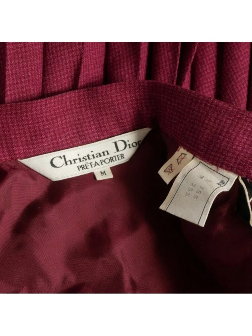 Dior name silk